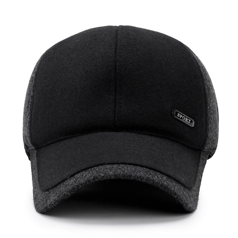 Autumn And Winter Leisure Outdoor Warm Ear Protection Cap Men