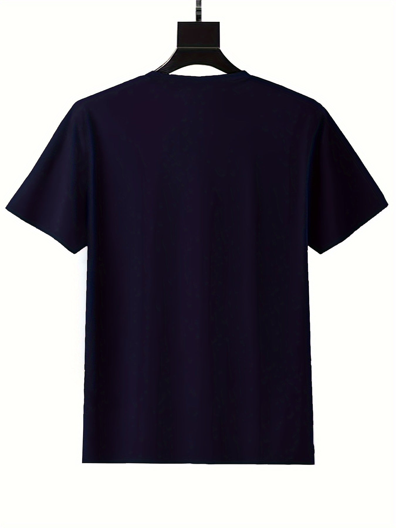Men's Graphic T-Shirt: Retro Printed Short Sleeve Casual Top