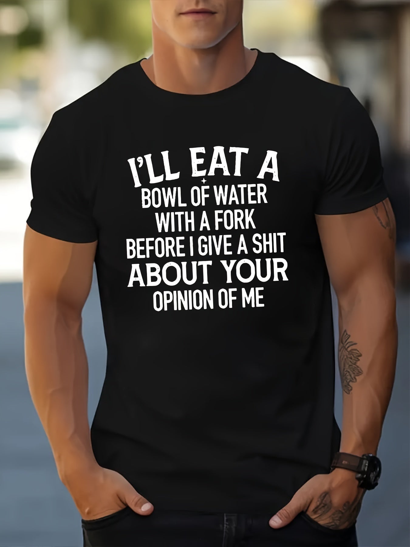 Men's Graphic T-Shirt - Retro Printed Short Sleeve for Spring & Summer
