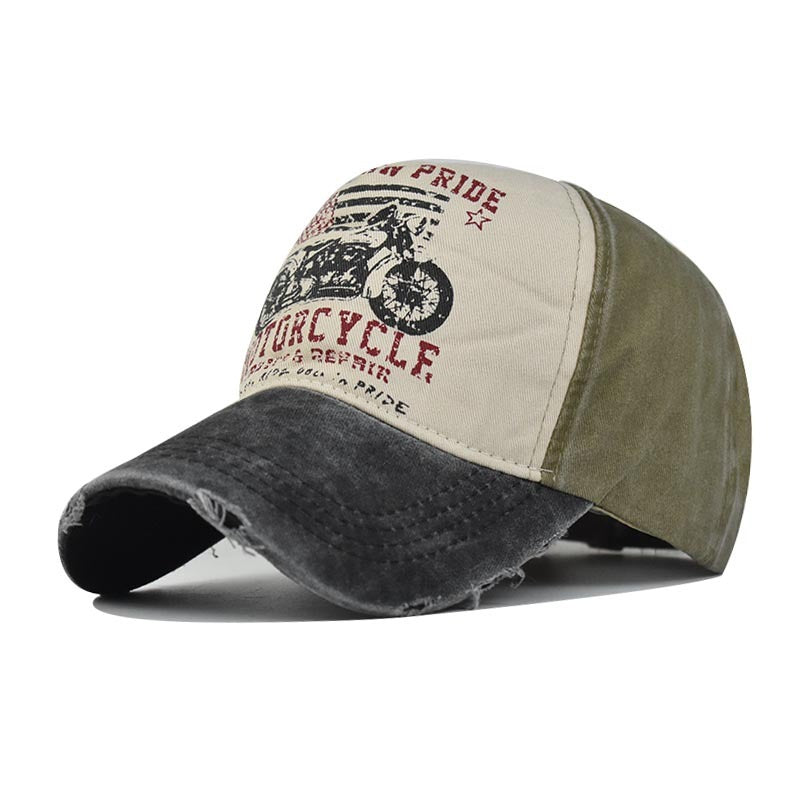 Cotton Washed Baseball Men And Women Korean Style