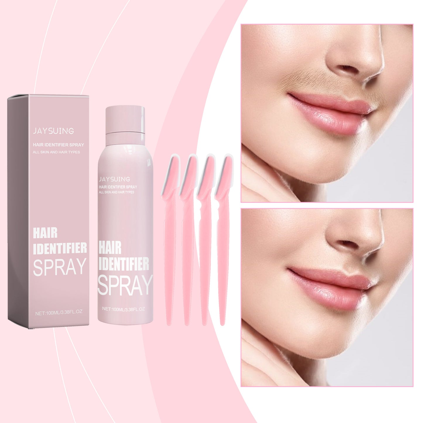 Facial Cleansing Mild Hair Removal Spray