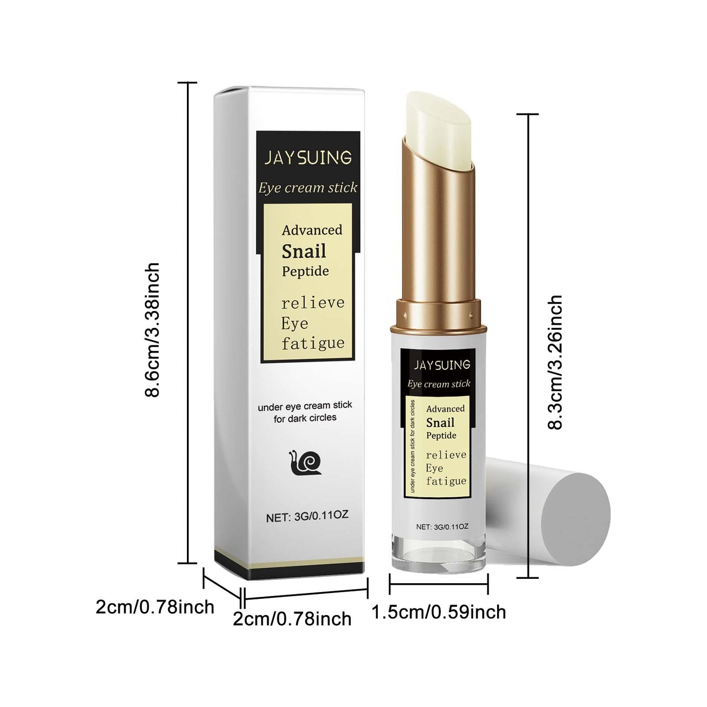 Skin Massage Lifting Moisturizing Eye Cream Care Stick