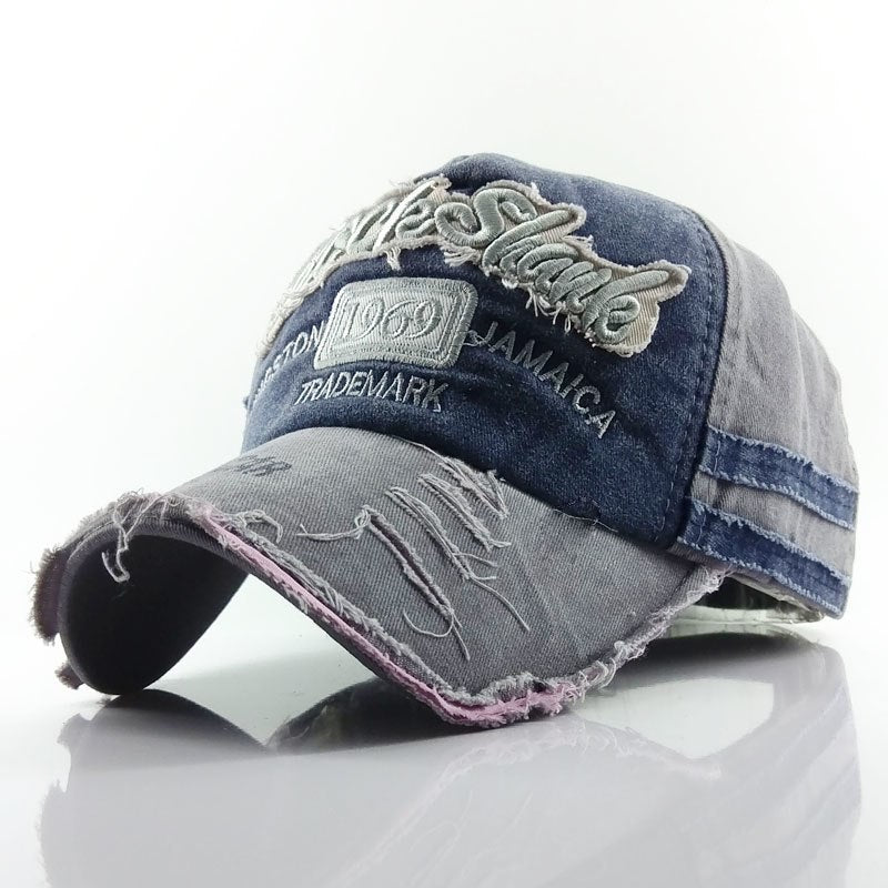 Old worn-out baseball cap 1969 letter hat