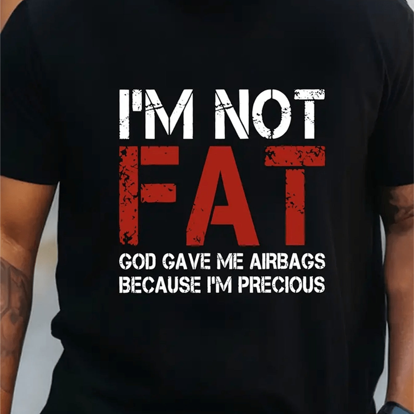 Men's Graphic T-Shirt - Stylish Patterned Summer Casual Tee