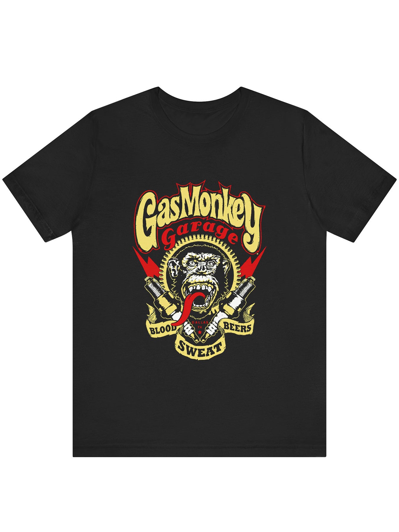 Men's Graphic T-Shirt with Trendy Monkey Print for Casual Style