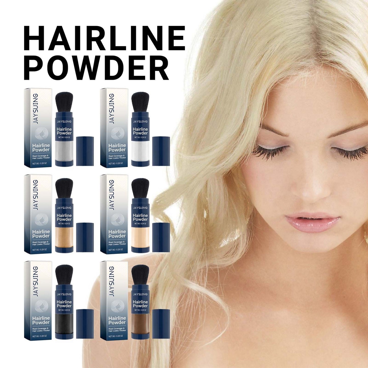 Thick Hair Filling Hairline Refreshing Oil Control Powder
