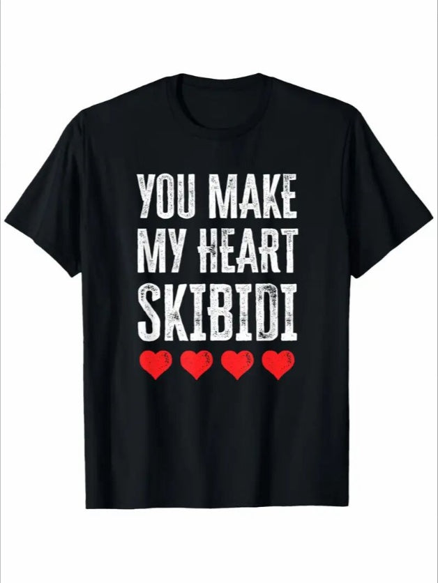 Love Valentine'S Day T-Shirt, Couple T-Shirt, Couple Christmas, Fashion Casual T-Shirt, Short-Sleeved T-Shirt