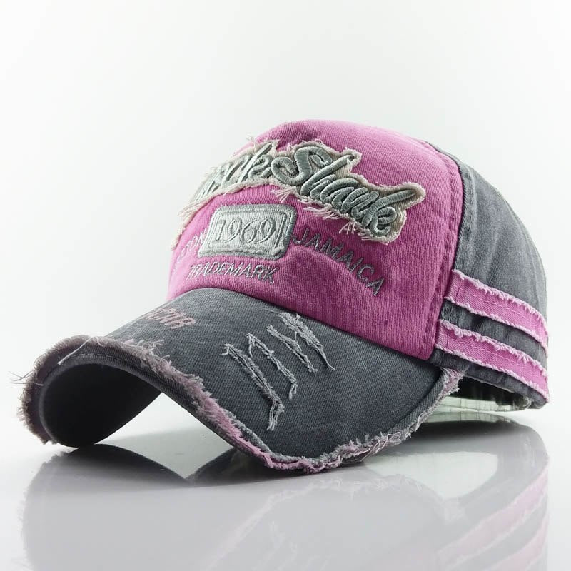 Old worn-out baseball cap 1969 letter hat