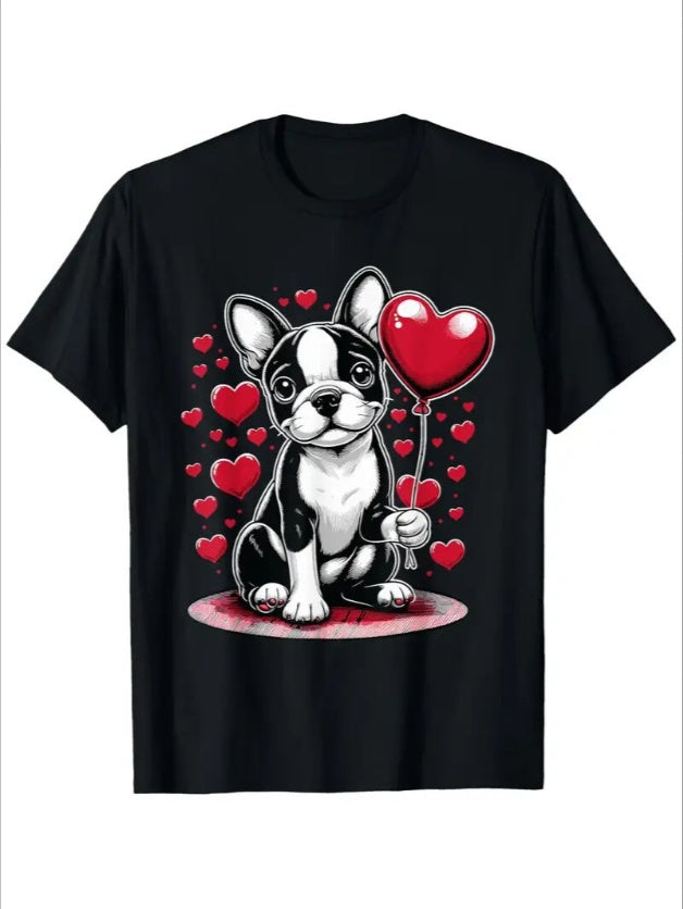 Men's Graphic T-Shirt - Couples Love Valentine’s Day Casual Tee