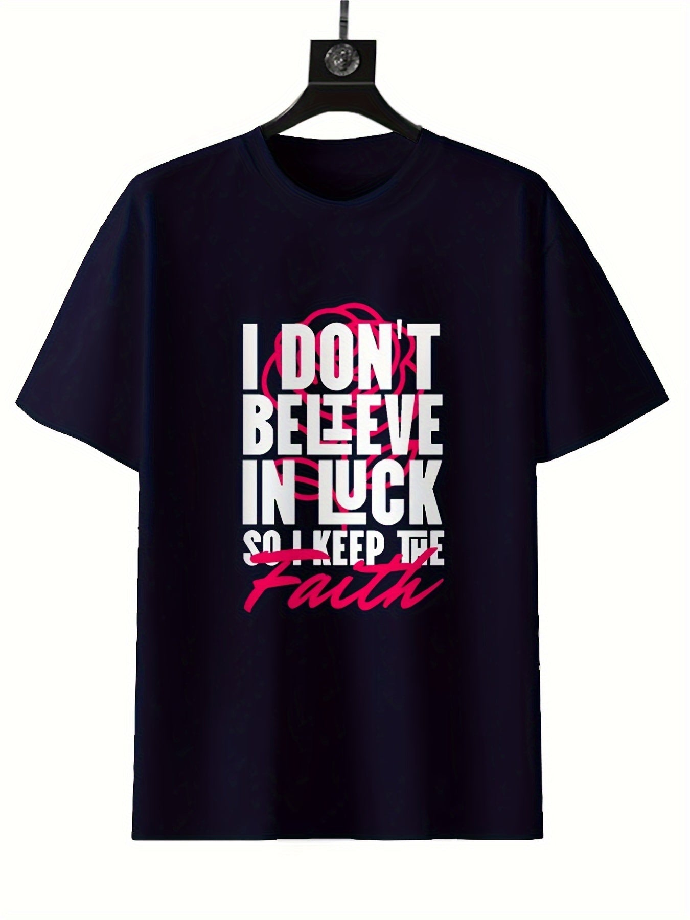 Men's Graphic T-Shirt - Retro Printed Casual Short Sleeve Top