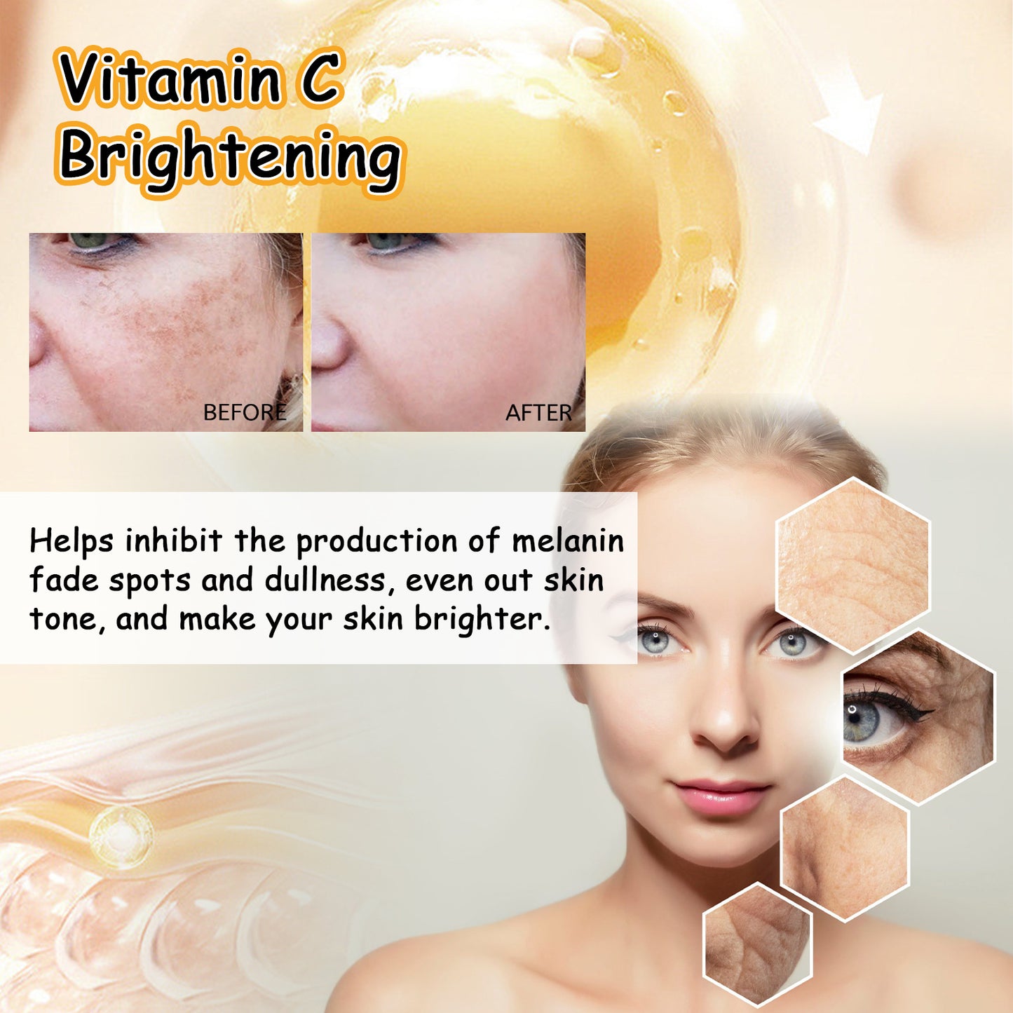 Moisturizing And Brightening Vitamin C Moisturizing Face Cream