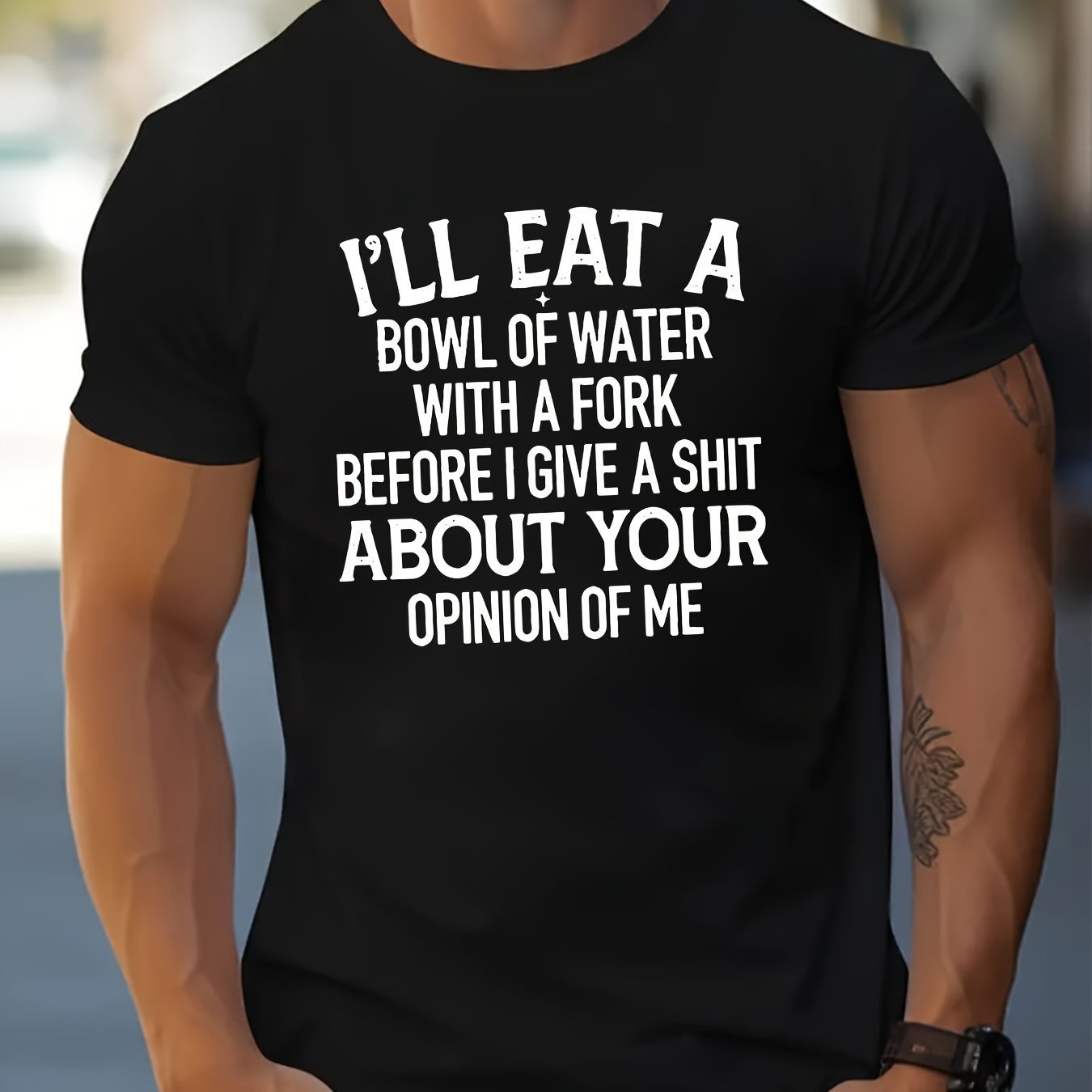 Men's Graphic T-Shirt - Retro Printed Short Sleeve for Spring & Summer