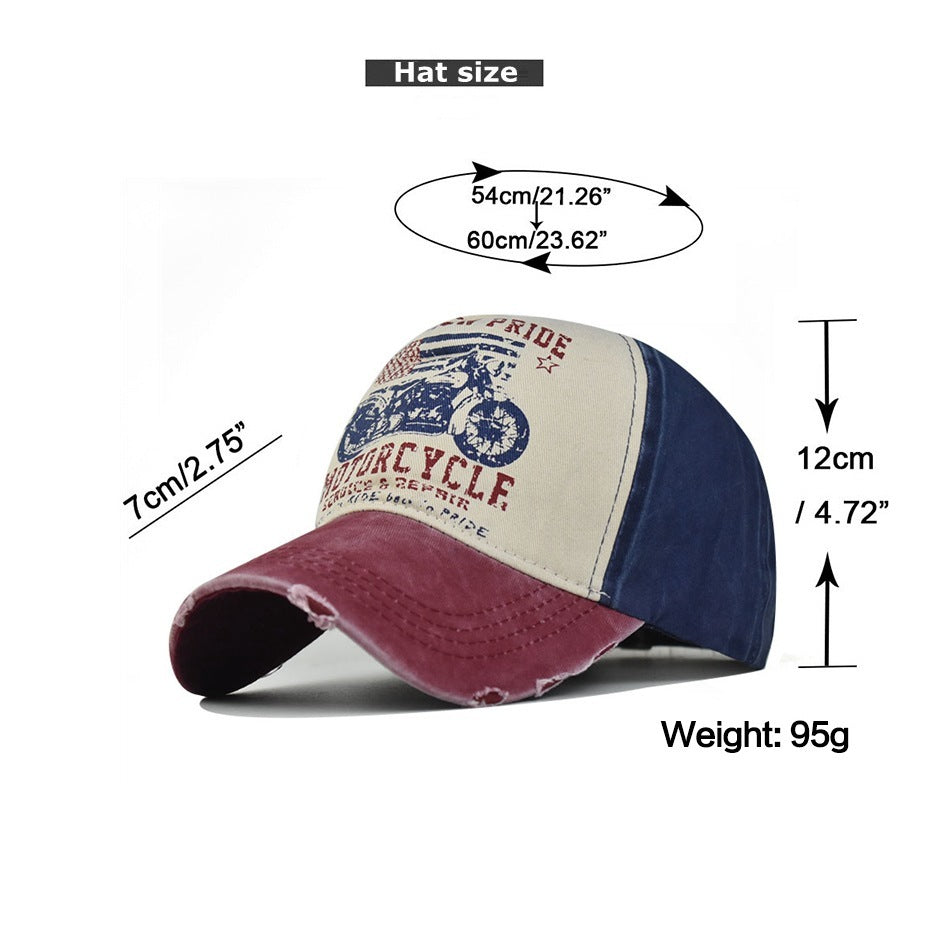 Cotton Washed Baseball Men And Women Korean Style