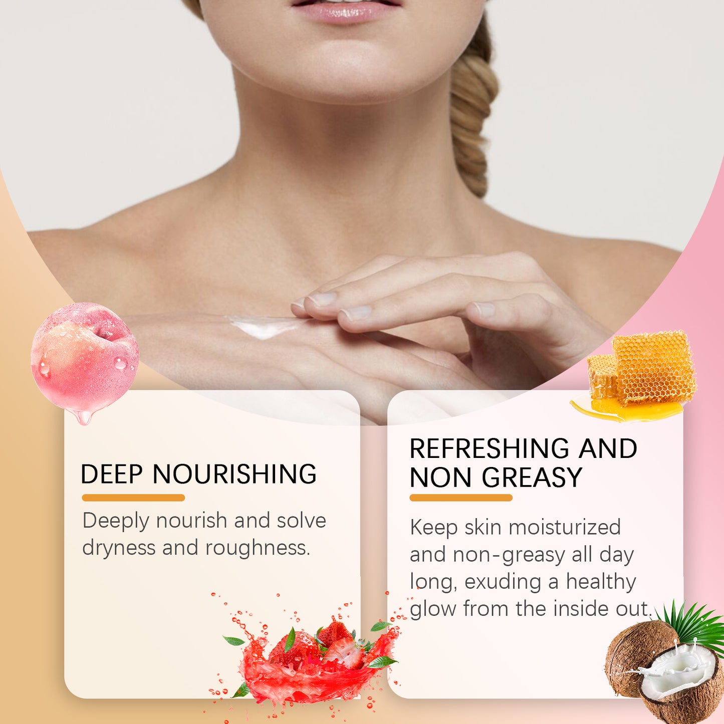 Refreshing And Caring Skin And Body Lotion