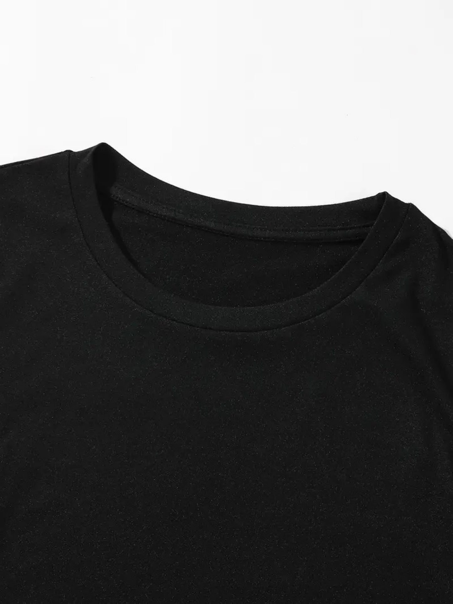 Men's Graphic T-Shirt - Stylish Short Sleeved Printed Shirt in Black