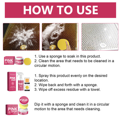 Jakehoe Multi-Purpose Kitchen Cleaning Paste Kitchen Fume Cleaning Paste Is A Powerful Multi-tasking Cleaner For Oil Stains