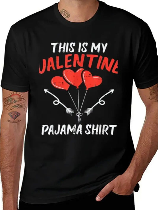 Love Valentine'S Day T-Shirt,   Couple T-Shirt, Couple Christmas, Fashion Casual T-Shirt, Short-Sleeved T-Shirt