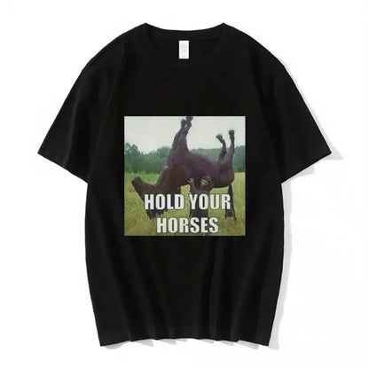 Men's Graphic T-Shirt - Retro Printed Casual Summer Tee