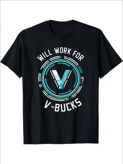 Men's Graphic T-Shirt - Stylish Printed Short Sleeves for All Sizes