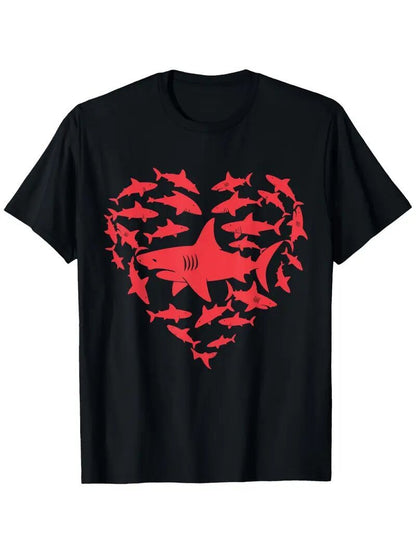 Women's Graphic T-Shirt: Stylish Black Printed Short Sleeve Top
