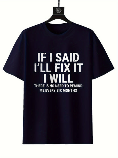 Men's Graphic T-Shirt: Retro Printed Short Sleeve Casual Top