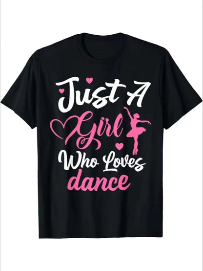 Women's Graphic T-Shirt - Stylish Printed Short Sleeve Top