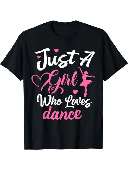 Women's Graphic T-Shirt - Stylish Printed Short Sleeve Top