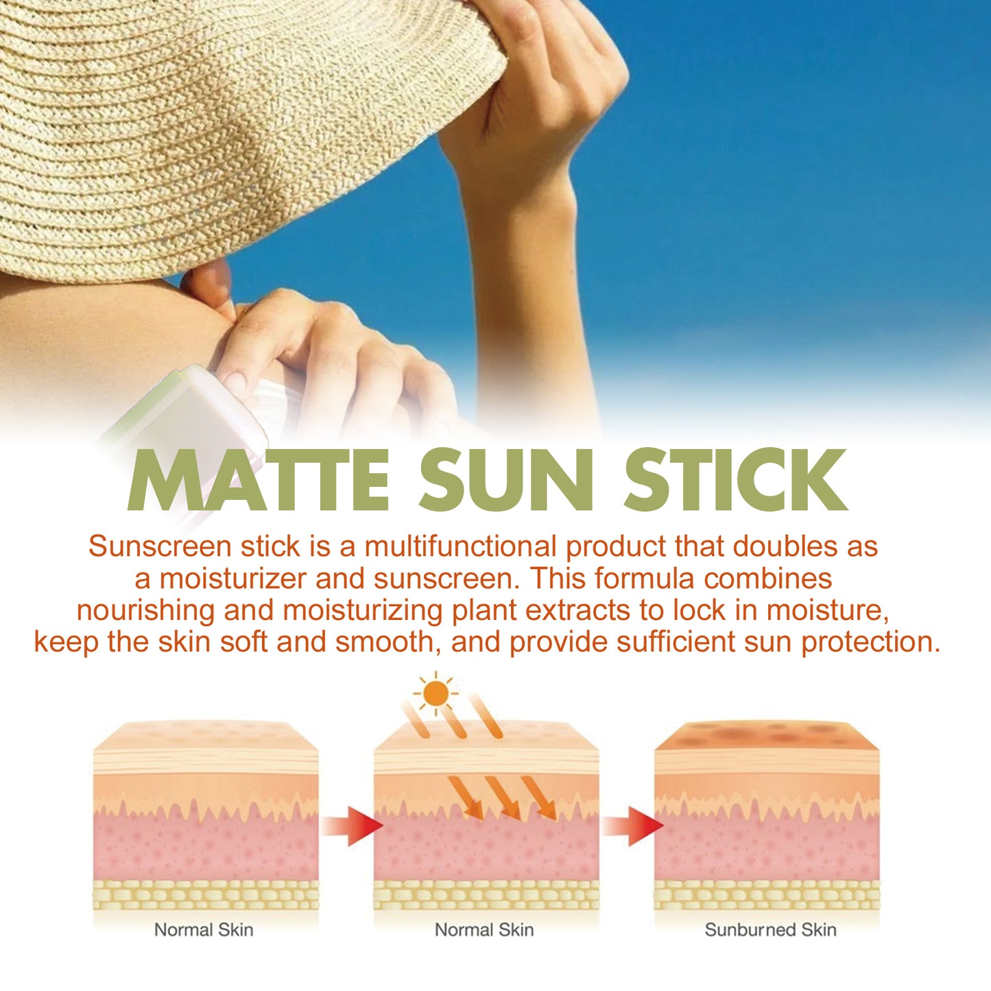 Protect Against UV Rays Moisturize And Repair Facial Skin