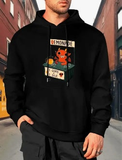 Men's Printed Hoodie