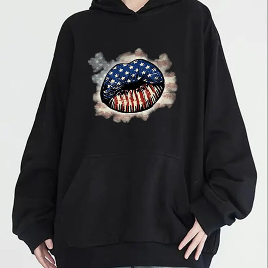 Women's Fashionable Casual Pullover With Pockets