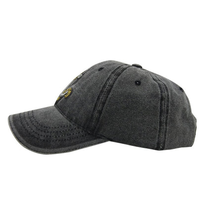 Miss Men's Washed Retro Casual Peaked