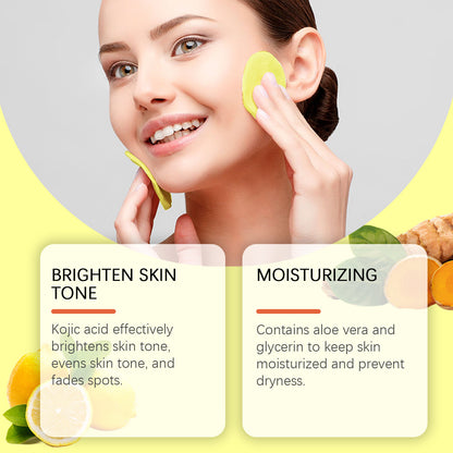 Gentle Cleansing Of Facial Skin Pores, Fading Acne Spots, And Cleansing Pad