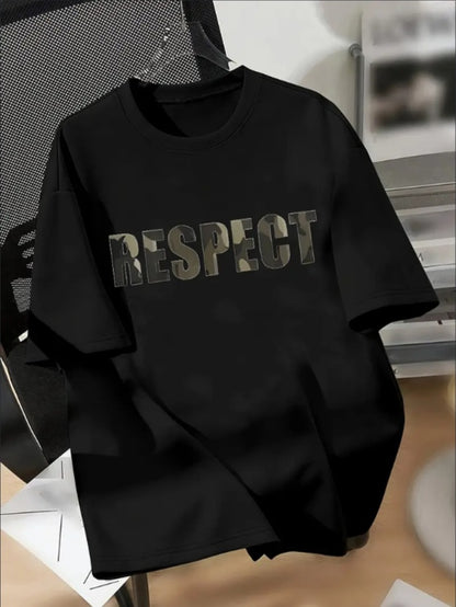 KUQIQIBOY Boys' Casual T-Shirt With Geometric Print -  Machine Washable, Round Neck - Perfect For Spring Summer