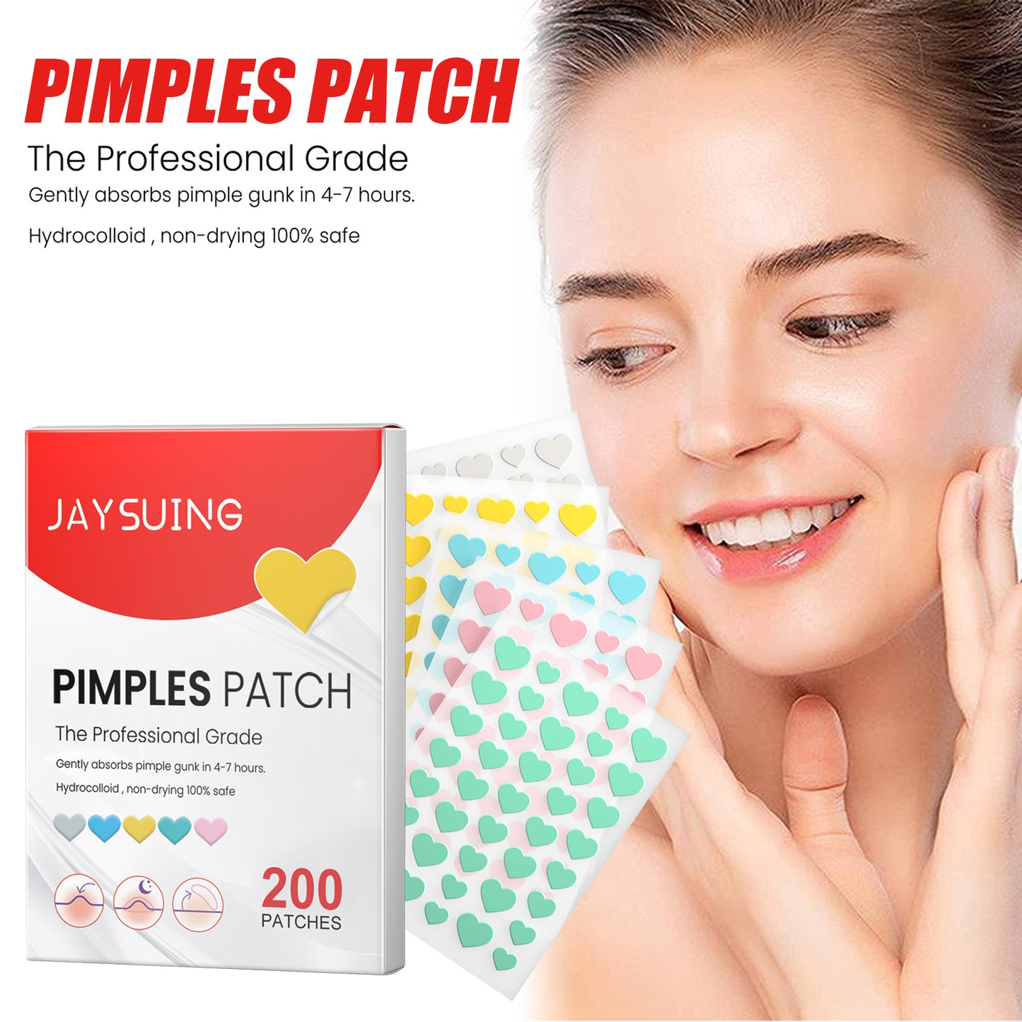 Spotted Acne Scars Cover Acne Patches