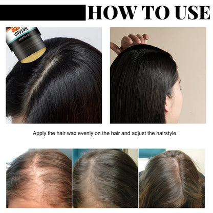 Fluffy Natural Glossy Hair Wax Stick