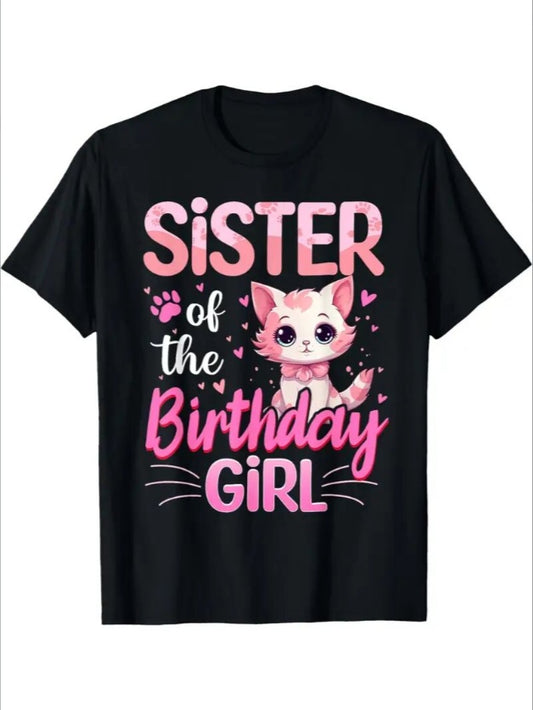 Women's Graphic T-Shirt - Stylish Printed Short Sleeve Top